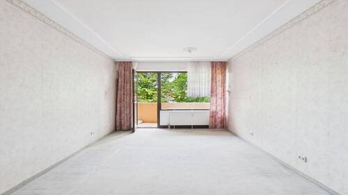 Wohnzimmer - Etagenwohnung mit 92,00 m&sup2; in Stadtbergen zum Kaufen