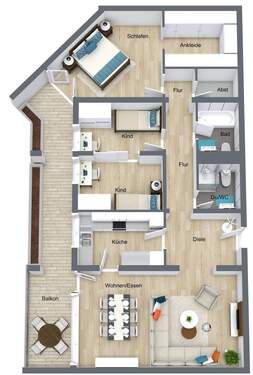 Reutebachgasse 39, Whg. 302 - 3D - Etage 1 - Image.jpg - 