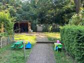 Grün angelegter Innenhof - 