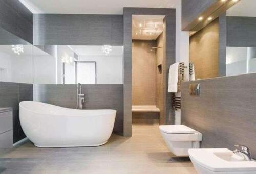 Badezimmer - Bungalow mit 147,00 m² in Klütz zum Kaufen