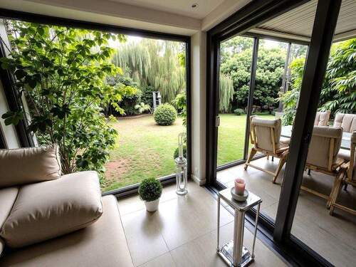 Ki - Blick in den Garten - 