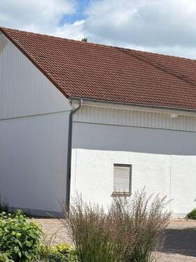 Ansicht.jpg - Sehr exklusive Lage: Reihenendhaus - Rohbau mit Grünland