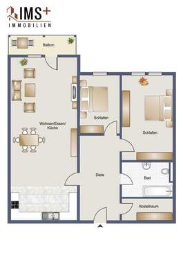 Bild 2 - 3 Zimmer Etagenwohnung in Bad Säckingen