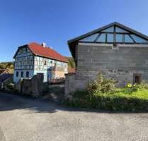 Handwerker aufgepasst! Großes Haus mit Hof und Nebengebäuden! - Wartmannsroth Heckmühle