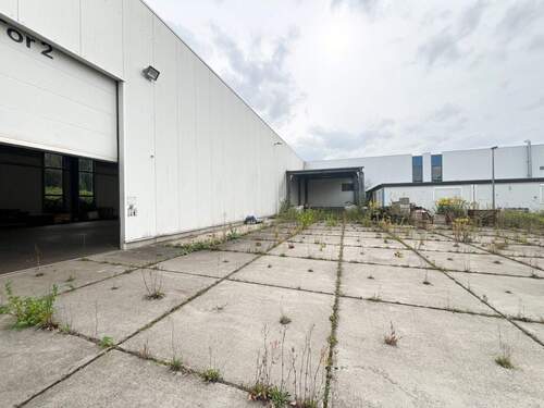 Zufahrt mit Außenbereich - 