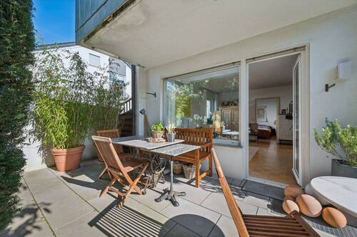 Sonnige Terrasse - 