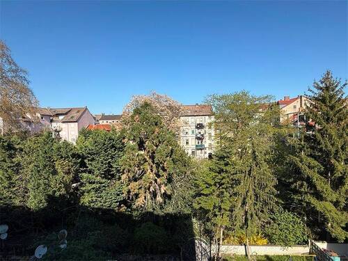 Ausblick vom Balkon - 