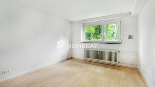 Schlafzimmer 1 - 2 Zimmer Etagenwohnung in Karlsruhe