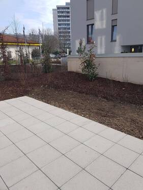 Terrasse - Etagenwohnung mit 67,40 m&sup2; in Weil am Rhein zur Miete