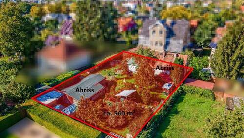 Grundstück Luftbild - Baugrundstück Baugenehmigung! Zentrale Lage in Falkensee