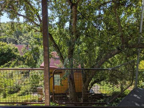 Terrasse Sicht Gartenhaus - 