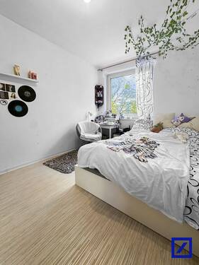 Schlafzimmer - Etagenwohnung mit 47,00 m² in Bremen zum Kaufen