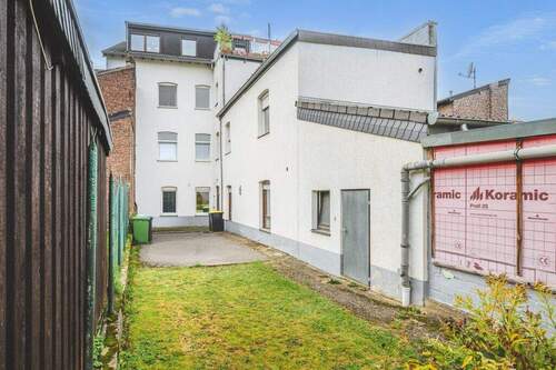 Rückwärtige Ansicht - Mehrfamilienhaus, Wohnhaus in Aachen zum Kaufen