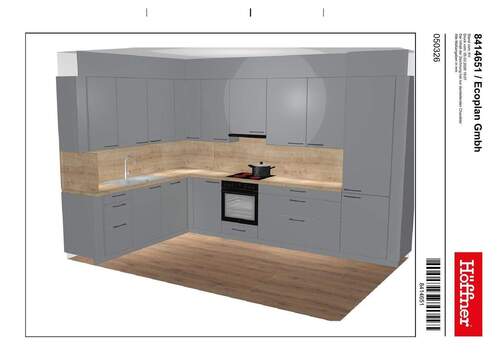 Küche_1OGR_Perspektive.jpg - Etagenwohnung mit 94,10 m&sup2; in Dresden zur Miete