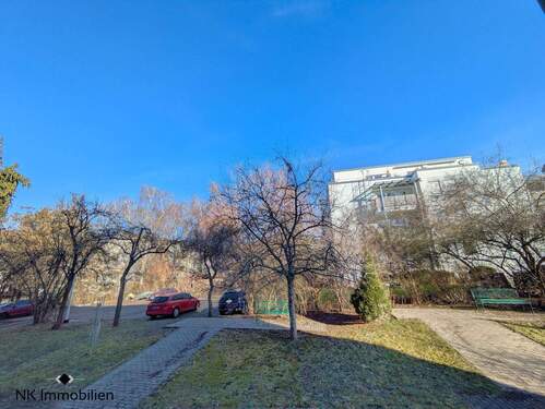 Ausblick vom Balkon - 