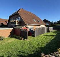 Zentrumsnahe 3-Zimmer-Wohnung (EG rechts) mit Terrasse und Garage - Harsefeld