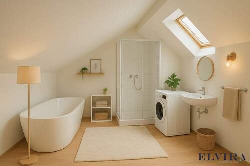 Badezimmer Haus 1 - 