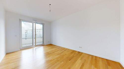 Schlafzimmer - Etagenwohnung mit 49,90 m&sup2; in Frankfurt am Main zur Miete