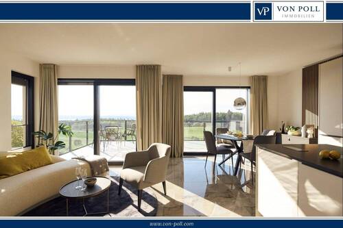 Titelbild - Gartengeschoss: Exklusives Wohnen am Bodensee - Möbliertes Neubau-Apartment in Top-Lage
