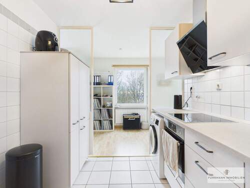 helle Einbauküche - 