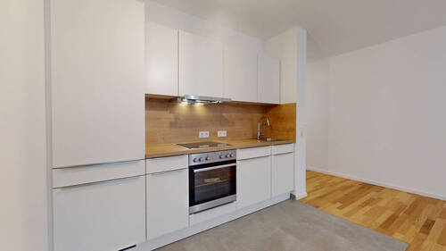 Küche - Etagenwohnung mit 61,50 m&sup2; in Frankfurt zum Kaufen