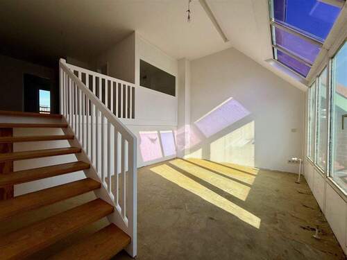 Wohnzimmer mit Dachterrasse - 