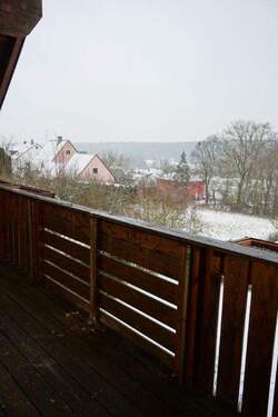 Blick vom Balkon - 