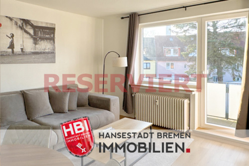 Hauptbild Reserviert - Findorff Modernisierte 3-Zimmer-Wohnung mit Sonnenbalkon
