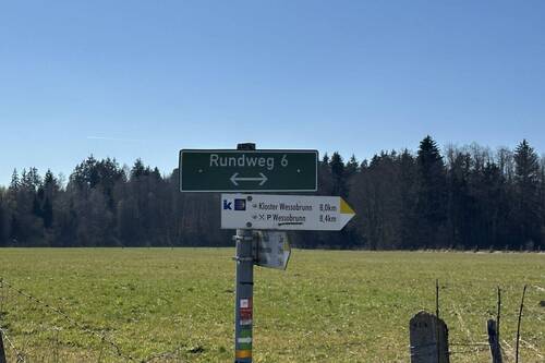 Gabelung, hier links - 