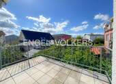 Balkon s/w mit Aussicht - 