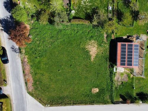 Grundstück aus der Vogelperspe - 