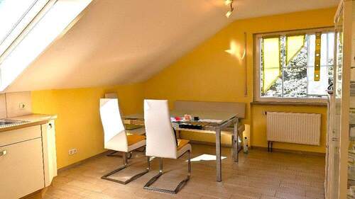 Der großzügige Essbereich - 