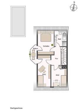 Dachgeschoss - 