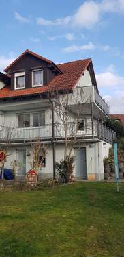 Gartenansicht - 3 Zimmer Etagenwohnung zur Miete in Herrieden