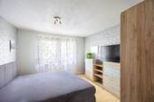 Schlafzimmer - 2 Zimmer Etagenwohnung zum Kaufen in Ludwigsburg