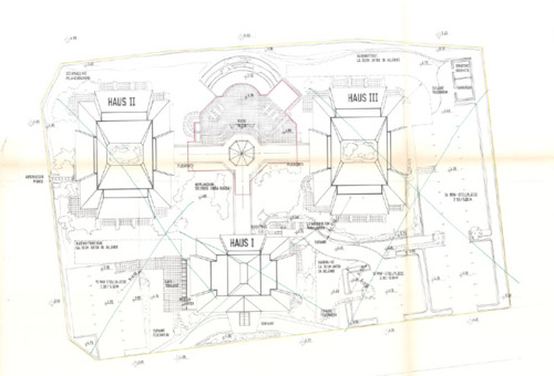 Lageplan, ETW befindet sich in Haus 3 - 