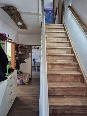 Treppenaufgang - Einfamilienhaus mit 105,00 m&sup2; in Jever zum Kaufen