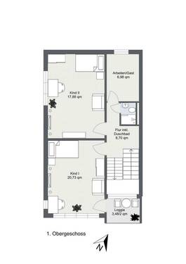 1. Obergeschoss - 