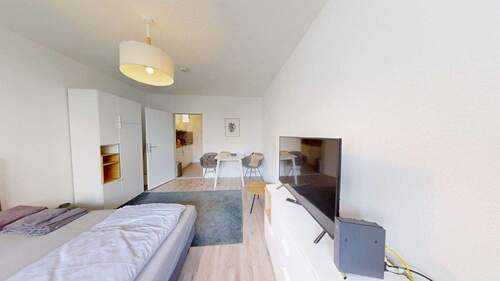 Bedroom - 1 Zimmer Etagenwohnung zur Miete in Frankfurt am Main / Rödelheim