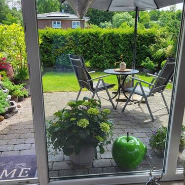 Ausblick in den Garten - 