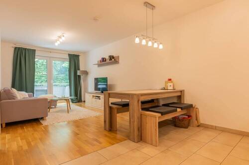 Wohn-Essbereich - 2 Zimmer Etagenwohnung in Passau