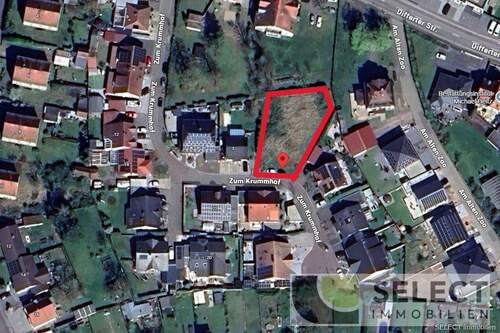 Vogelperspektive, Quelle Google-bc - 5 Zimmer Mehrfamilienhaus, Wohnhaus zum Kaufen in Überherrn