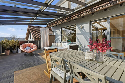 Terrasse - 4 Zimmer Reihenmittelhaus zum Kaufen in Waiblingen
