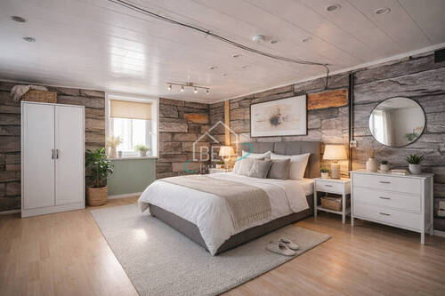 Schlafzimmer EG mit KI - 