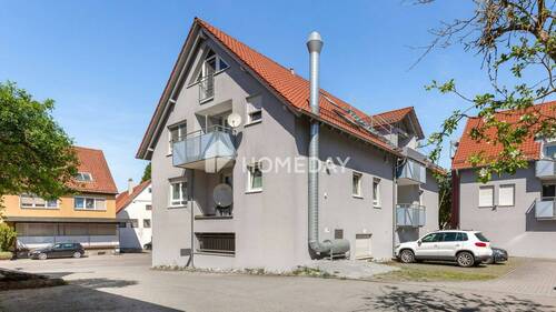 Außenansicht 2 - 3 Zimmer Etagenwohnung in Mögglingen