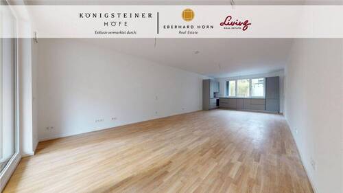 Wohn- Essbereich - Komfort & Eleganz vereint: Moderne 3-Zimmer-Terrassenwohnung 
