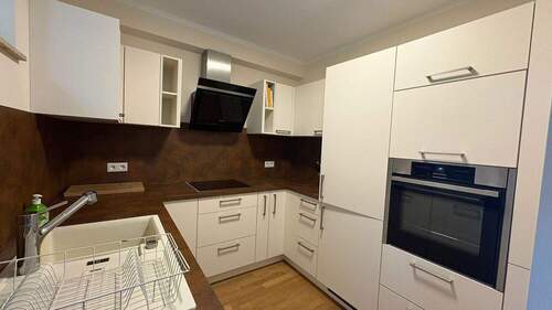 Neuwertige Einbauküche - Etagenwohnung mit 80,00 m&sup2; in Bickenbach zur Miete