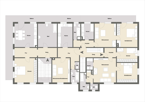 Hausnr. 23 1. Obergeschoss - 