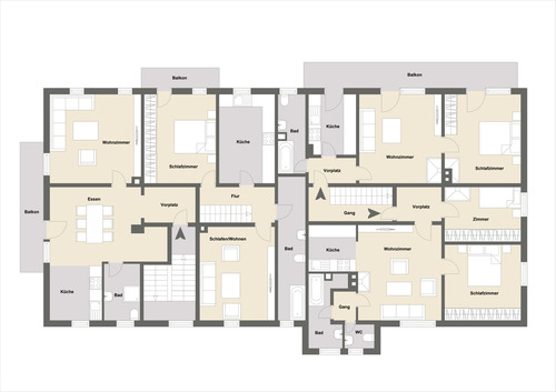 Hausnr. 23 2. Obergeschoss - 