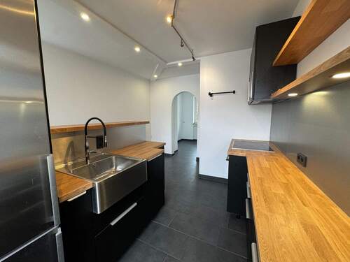 Küche - 2 Zimmer Terrassenwohnung zum Kaufen in München